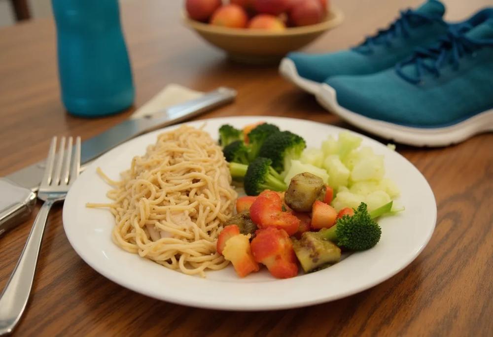 pre-race meal